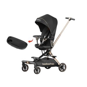 Xe đẩy gấp gọn 2 chiều Baobaohao V16 + Khay ăn dặm V16