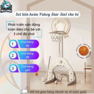 Bộ bóng đá bóng rổ Star