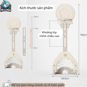 Bộ bóng đá bóng rổ Star