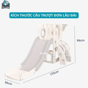 Cầu trượt Pakey lâu đài