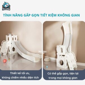 Cầu trượt Pakey lâu đài