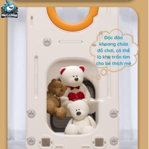Cầu trượt Pakey lâu đài