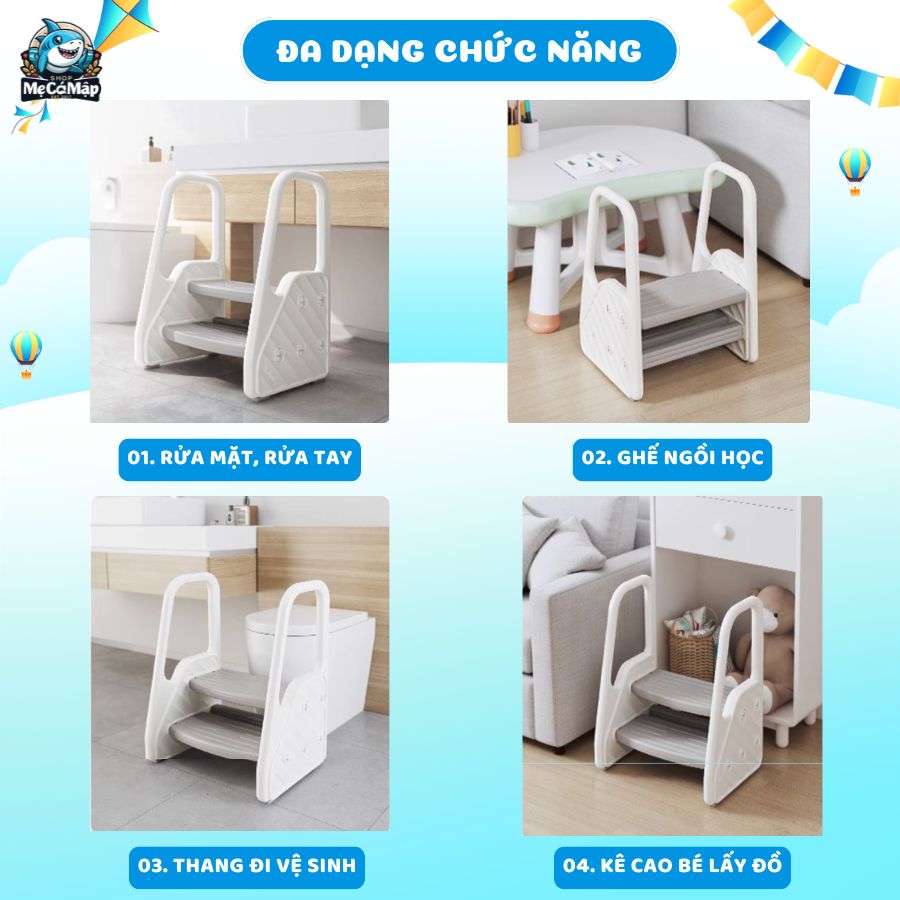 Thang kê chân cho bé Pakey F041