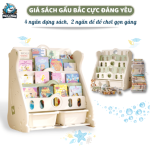 Giá sách Gấu Bắc Cực