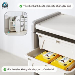Kệ để đồ Pakey hình cá voi