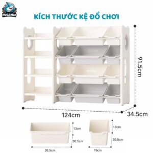 Kệ để đồ đa năng cho bé Pakey