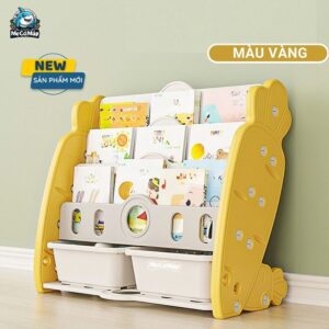 Kệ sách cho bé hình cà rốt mẫu mới
