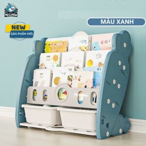 Kệ sách cho bé hình cà rốt mẫu mới