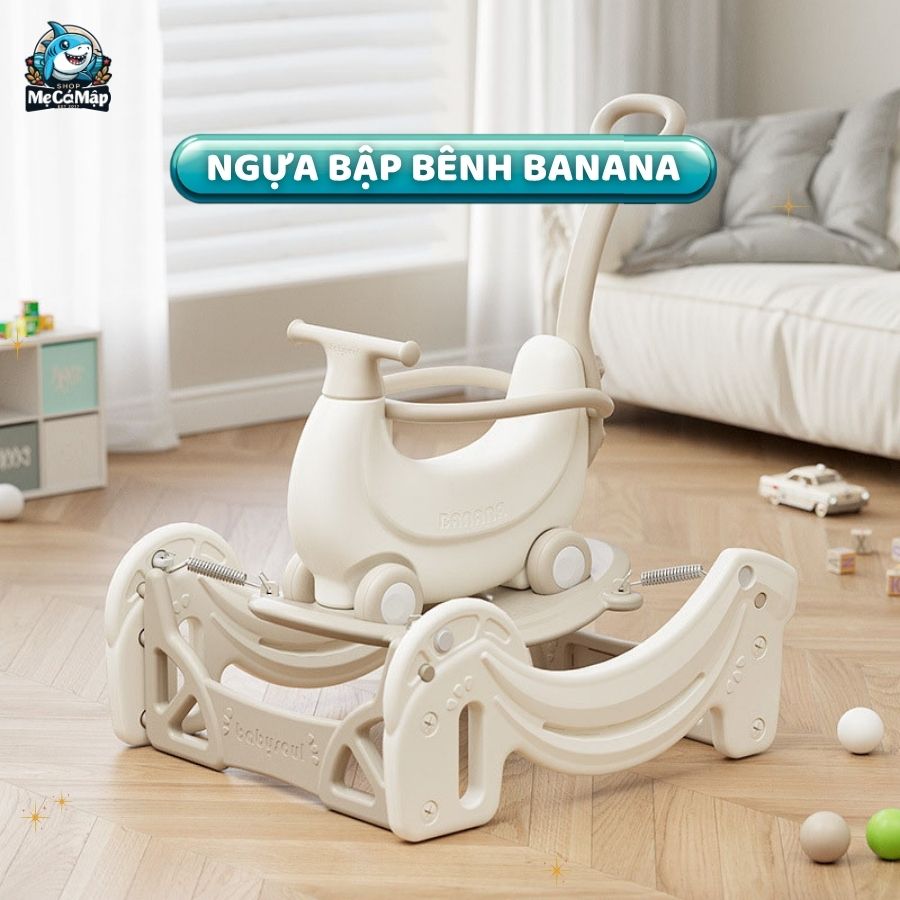 Ngựa bập bênh Banana