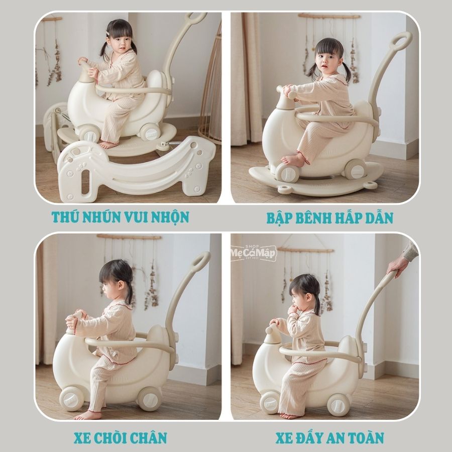 Ngựa bập bênh Banana