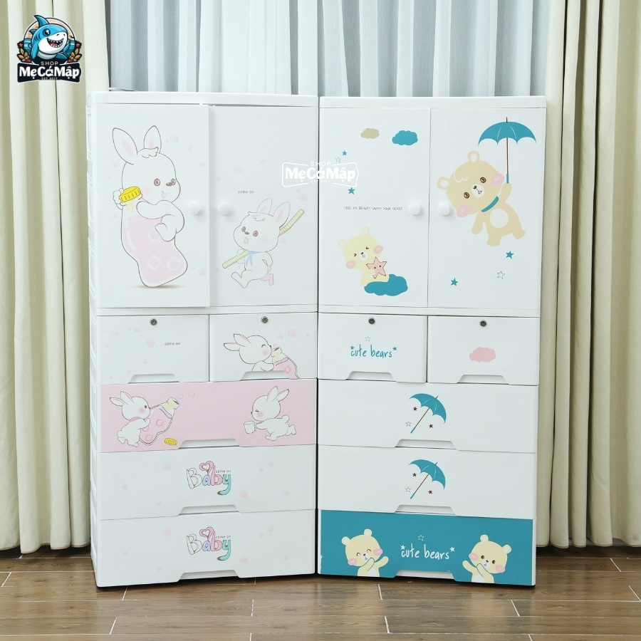 Tủ nhựa cho bé Pakey HX004