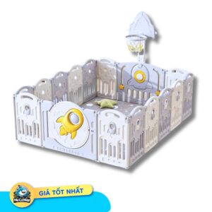 Quây cũi nhựa gấp gọn Pakey vũ trụ