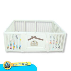 Quây cũi nhựa cho bé Pakey White House