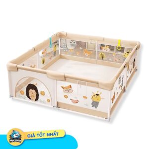 Quây cũi vải Pakey K1 màu be