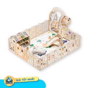 Quây cũi liên hoàn Gấu NC01 5 tiện ích
