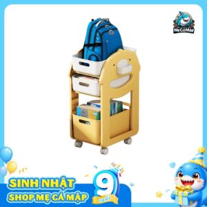 Kệ để đồ 3 tầng hình vịt cho bé HC27