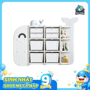 Kệ để đồ Pakey hình cá voi