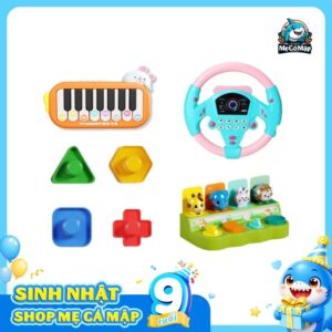 Bộ đồ chơi nhựa bảng bận rộn cho bé