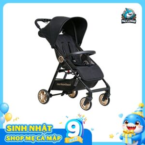 Xe đẩy gấp gọn Baobaohao A2 Plus màu đen