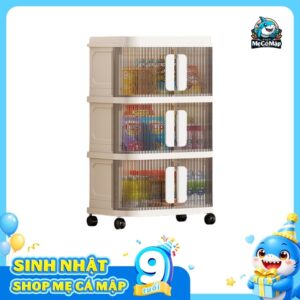 Tủ nhựa 3/4/5/6 tầng gấp gọn HC22-M
