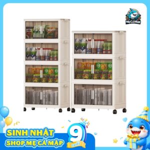 Tủ nhựa đựng đồ 3/4/5 tầng HC20