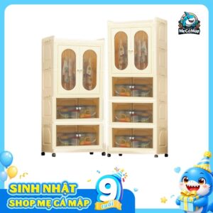Tủ nhựa gấp gọn cho bé HC09-S