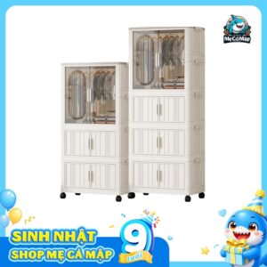 Tủ nhựa Luxedo HC17 3/4/5 tầng