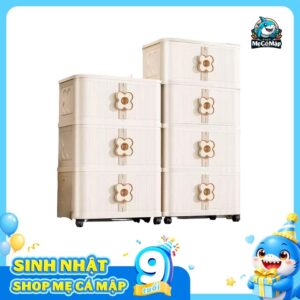 Tủ nhựa ngăn kéo 3/4/5 tầng HC24-M