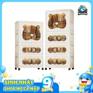 Tủ nhựa ngăn treo 3/4 tầng HC19M, HC19-S, HC21