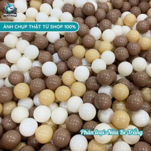 Bóng nhựa cho bé nhiều màu (7cm)