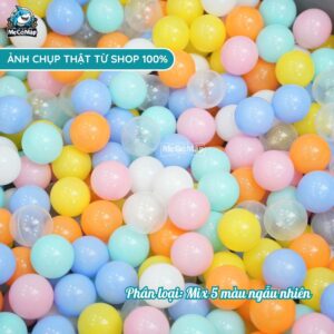 Bóng nhựa cho bé nhiều màu (7cm)