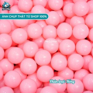 Bóng nhựa cho bé nhiều màu (7cm)