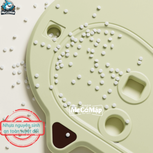 Nhựa nguyên sinh HDPE không chứa BPA và những chất gây hại khác, không mùi, không bay màu và có độ bền lên đến 10 năm