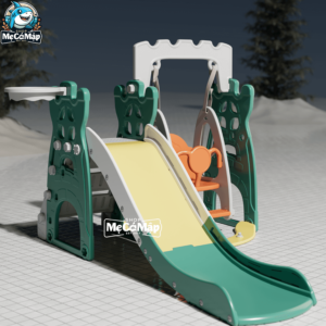 Máng trượt đã được thiết kế dài hơn và được chia thành 3 giai đoạn khi trượt từ điểm bắt đầu, tăng tốc, cuối cùng là về đích