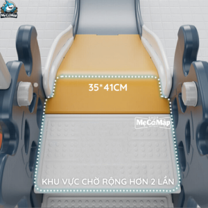 Các chi tiết tỉ mỉ và các yếu tố thú vị được tích hợp trong thiết kế giúp trẻ phát triển sự sáng tạo và khả năng tưởng tượng