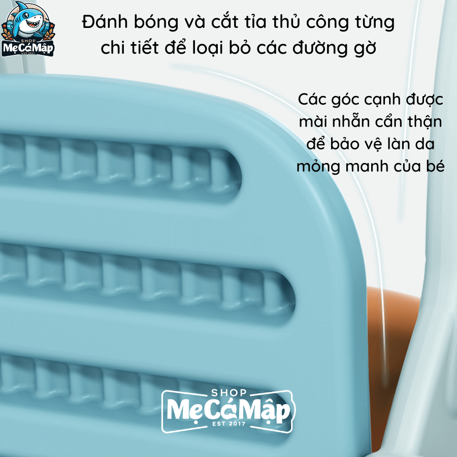 Chất liệu nhựa nguyên sinh đã qua kiểm định nghiêm ngặt và tuân thủ các tiêu chuẩn an toàn quốc tế