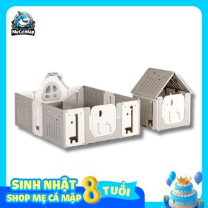 Quây cũi nhựa Pakey Full House