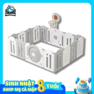 Quây nhựa gấp gọn Funny Bear