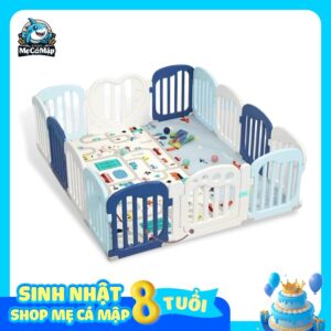 Quây cũi nhựa cao cấp Bambi Kids