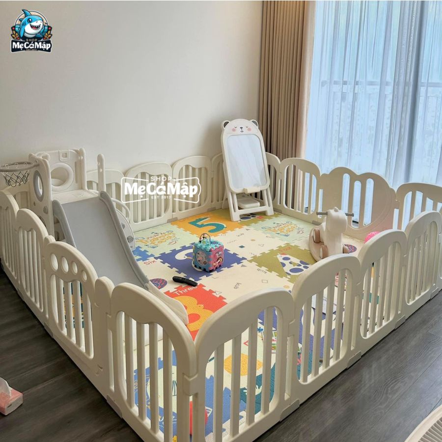 Quây cũi nhựa cao cấp Bambi Kids