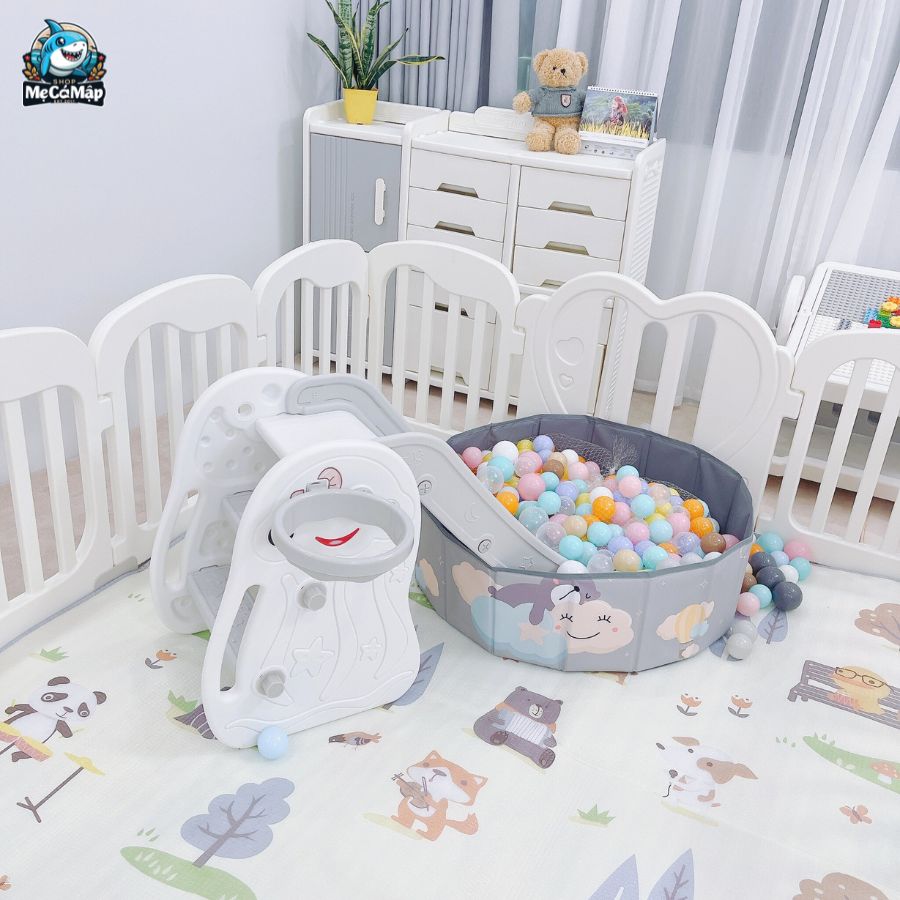Quây cũi nhựa cao cấp Bambi Kids