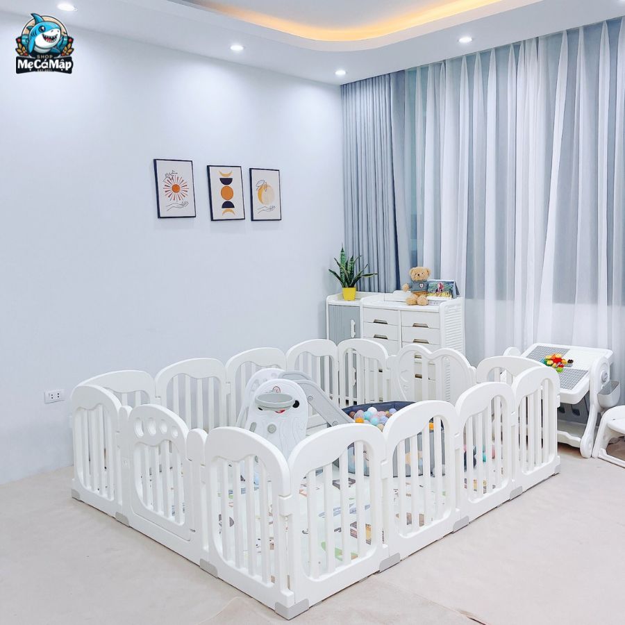 Quây cũi nhựa cao cấp Bambi Kids