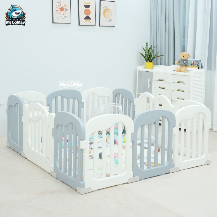 Quây cũi nhựa cao cấp Bambi Kids
