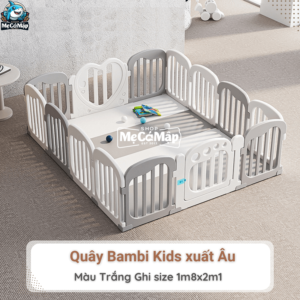 Bề mặt của các tấm quây được mài tỉ mỉ, mềm mại, không vết xước, không làm ảnh hưởng tới làn da nhạy cảm của em bé
