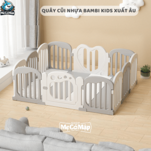 Quây tháo lắp bao gồm: tấm quây nhỏ, tấm cửa, tấm quây hình trái tim, bộ phụ kiện cố định