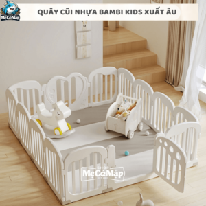Các khớp nối liền mạch giữa các tấm quây giúp tạo thành 1 khối vững chắc