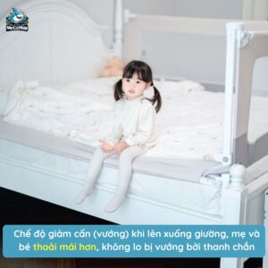Thanh chắn giường cho bé Pakey SB2