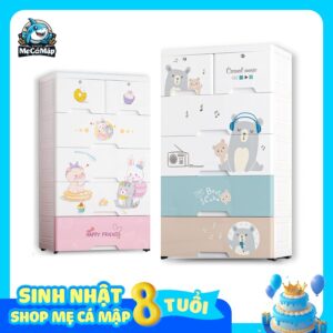 Tủ nhựa cho bé BG002