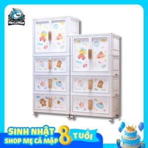 Tủ nhựa cho bé SK008