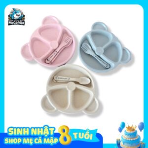 Set ăn dặm lúa mạch cho bé